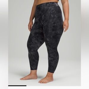 lululemon tie dye leggings